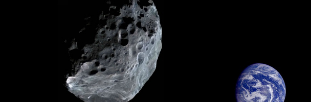 Потенциально опасный астероид сближается с Землёй