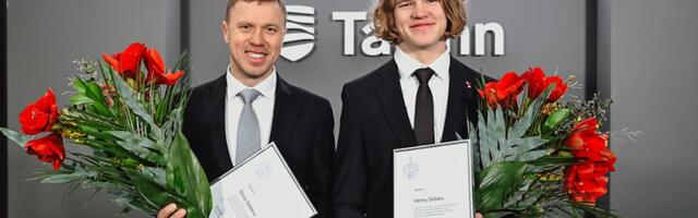 ФОТО | Таллинн премировал серебряного призера Олимпийских игр Хенри Сильдару и его тренера крупной суммой