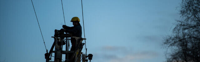 Из-за шторма в Эстонии без электричества остались более 11 000 клиентов Elektrilevi