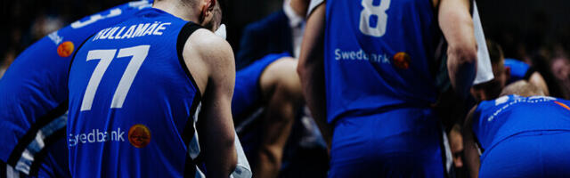 ФОТО: сборная Эстонии уступила Швеции в домашнем матче отбора на ЧМ по баскетболу