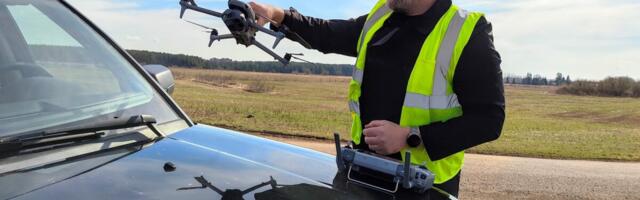 Над Ида-Вирумаа летают мирные дроны: по регистрации и вопреки глушилкам из России