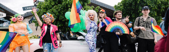 Глава МИД Эстонии и его команда приняли участие в Baltic Pride