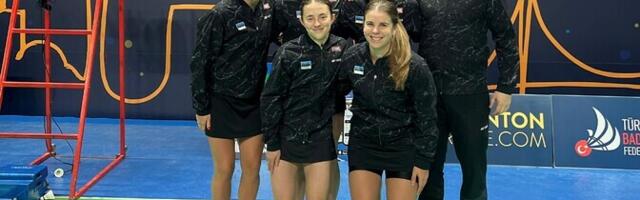 Командный ЧЕ по бадминтону: женская сборная Эстонии проиграла и Дании