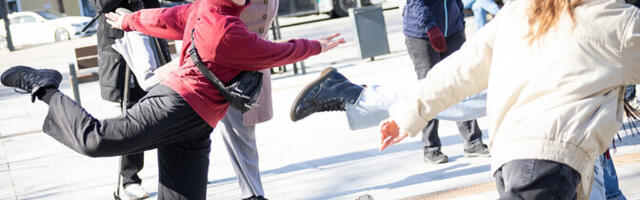 ФОТО: в столичном парке Таммсааре отметили Международный день танца