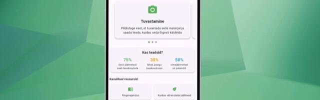 В Таллинне начинается тестирование приложения, упрощающего сортировку отходов 