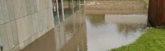 В Курессааре затопило спа