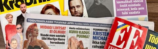 Газеты Ekspress Grupp за 23 декабря поступят подписчикам в Харьюмаа с четырехдневной задержкой