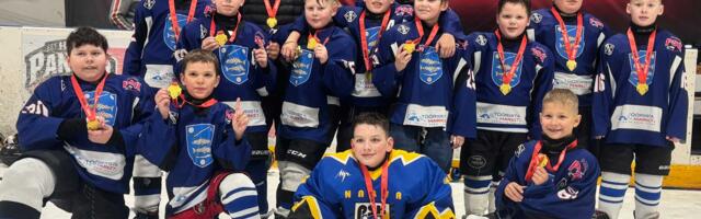 Юные нарвские хоккеисты заняли первое место в турнире HC Panter Spring Cup 2025