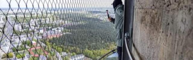 Вильнюсская телебашня временно приостанавливает популярный аттракцион