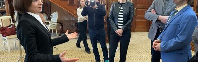 Санду: Эстония понимает риски со стороны России и поддерживает интеграцию Молдовы в ЕС