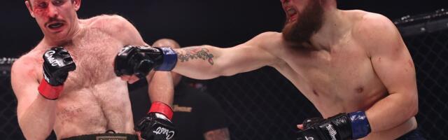 ФОТО и ВИДЕО | Победа 17-летней нарвитянки, нокаут за 3 секунд и уверенный триумф Митяева — в Ласнамяэ состоялись бои The League 11