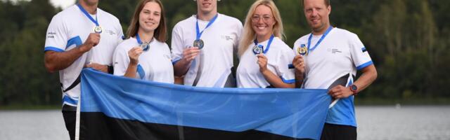 Чемпионат Европы по подводному ориентированию в Вильянди: три медали за два дня для эстонских спортсменов