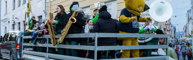 Во время Студенческих дней в центре Тарту будет ограничено движение