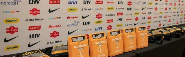 Эстонское футбольное сообщество вносит большой вклад в спасение жизней