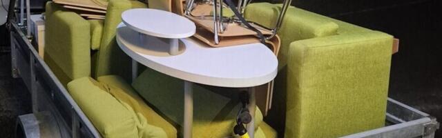 Учреждения по уходу за детьми получили мебель, использовавшуюся в отеле Tallink Express