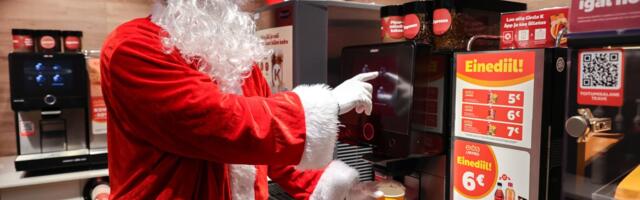 На заправках Circle K Деды Морозы могут получить бесплатный кофе