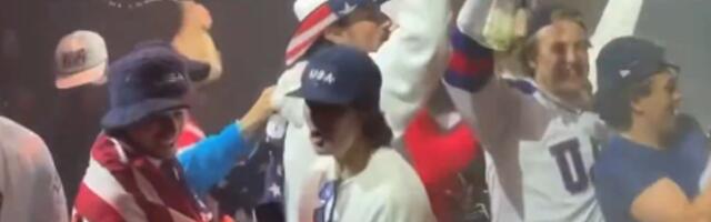 ВИДЕО | Сборная США по хоккею отпраздновала историческое золото ОИ-2026: счет в баре 150 000 долларов, сотни литров алкоголя и сигары