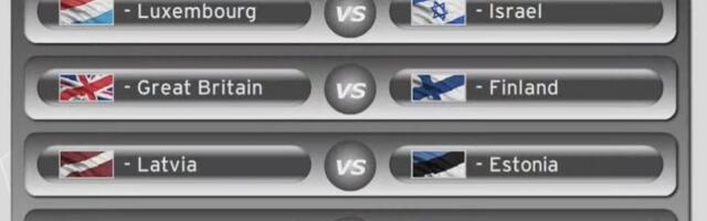 Гандбол: сборная команда Эстонии в первом отборочном раунде сыграет с Латвией