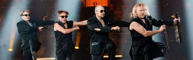 ФОТО И ВИДЕО ⟩ «Устроили настоящий беспредел!» 5Miinust и Puuluup дебютировали на сцене Евровидения в Мальмё