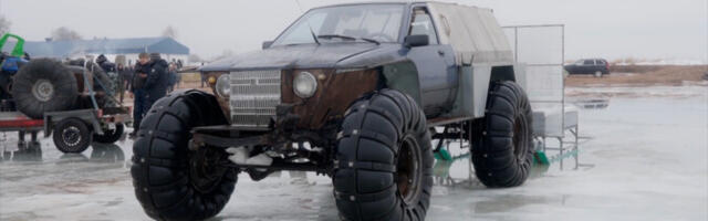 "Горизонт" побывал на фестивале рыбаков и уникальных самодельных машин-каракатиц