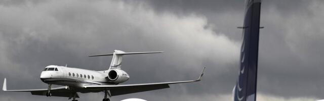 В понедельник утром над странами Балтии летал особый самолет