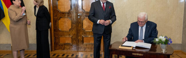 Алар Карис обсудил в Кадриорге с президентом Германии вопросы обороны и экономики