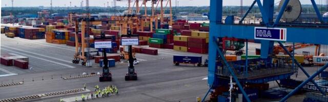 В марте объемы перевалки грузов в портах Эстонии выросли почти на 8%