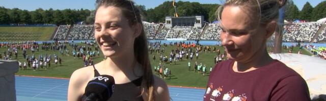 На Праздник песни и танца приехали танцоры из Ирландии