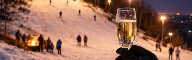 Как на горнолыжном курорте: в Таллинне устроят вечеринку на снежном склоне — с диджеями, баром и едой