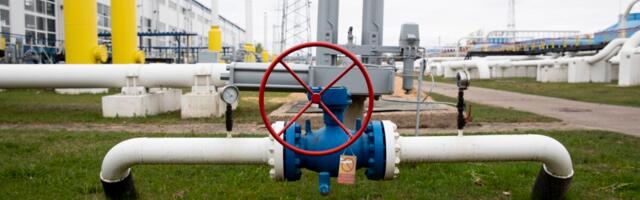 Газовый резерв Эстонии рекордно истощен, цены растут