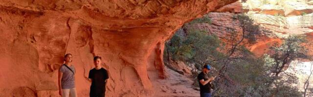 Красные горы Америки