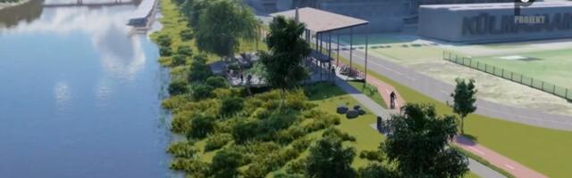 В Тарту на территории бывшей котельной появится прибрежный променад