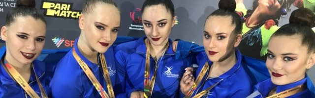 ВИДЕО: Эстонские гимнастки завоевали бронзовые медали чемпионата Европы!
