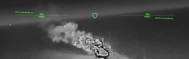 ВИДЕО | Украина начала наносить удары по российским танкерам с топливом для Крыма