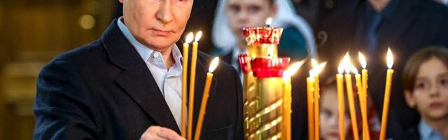 Президент России В.В.Путин поздравил православных христиан, празднующих Рождество Христово