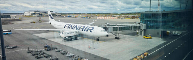 В аэропорту Хельсинки задымилось шасси приземлившегося самолета