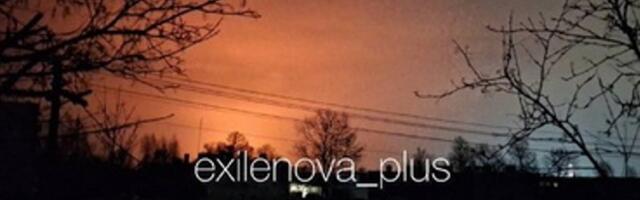 ФОТО И ВИДЕО | Украина атаковала порт Усть-Луга в Ленинградской области, вспыхнул пожар