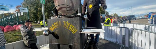 Миноги на ее фестивале было немного из-за слишком теплой погоды в сентябре