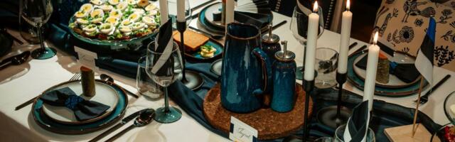 Синий, черный и белый: как накрыть стол ко Дню независимости, чтобы выглядело дорого, а не как в школьной столовой