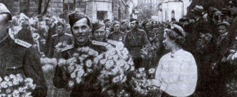 Они сражались за Родину: мл. сержант Харри Аллик. Орден Красной звезды. Март 1945 года