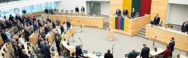 Сейм Литвы завершает осеннюю сессию