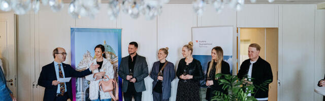 ФОТО: посол Австрии в Эстонии принял Vanilla Ninja в своей резиденции