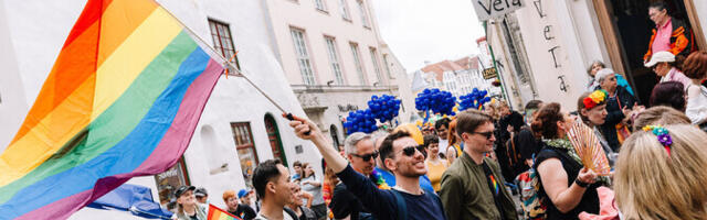 ФОТО и ВИДЕО: в Таллинне состоялось шествие Baltic Pride