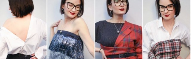 ФОТО: стилист Светлана Агуреева показывает, как носить вещи задом наперед и другими необычными способами