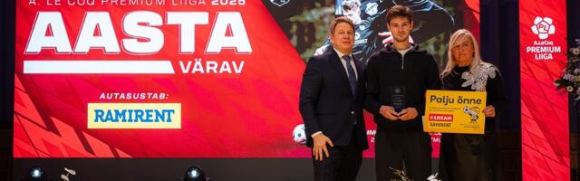 Лучший гол года чемпионата Эстонии по футболу был забит «ножницами» — ВИДЕО