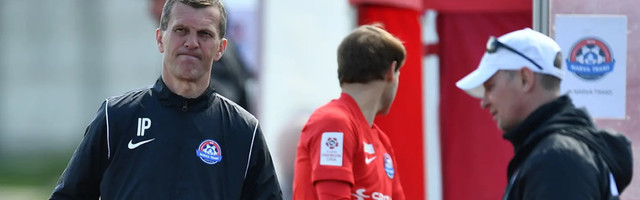 Наставник "Нарва Транс" об игре команды: работы еще непочатый край