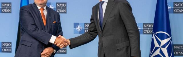 „Эстония лидирует“: на встрече с президентом Аларом Карисом генсек НАТО поставил Эстонию в пример
