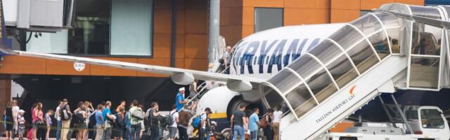 Ryanair сократит количество рейсов из Таллинна на 40%