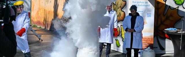 Чем мы дышим? В Ыйсмяэ эффектно открыли модернизированную станцию мониторинга воздуха