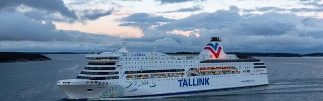 За борт следовавшего из Таллинна в Хельсинки парома Tallink упал человек